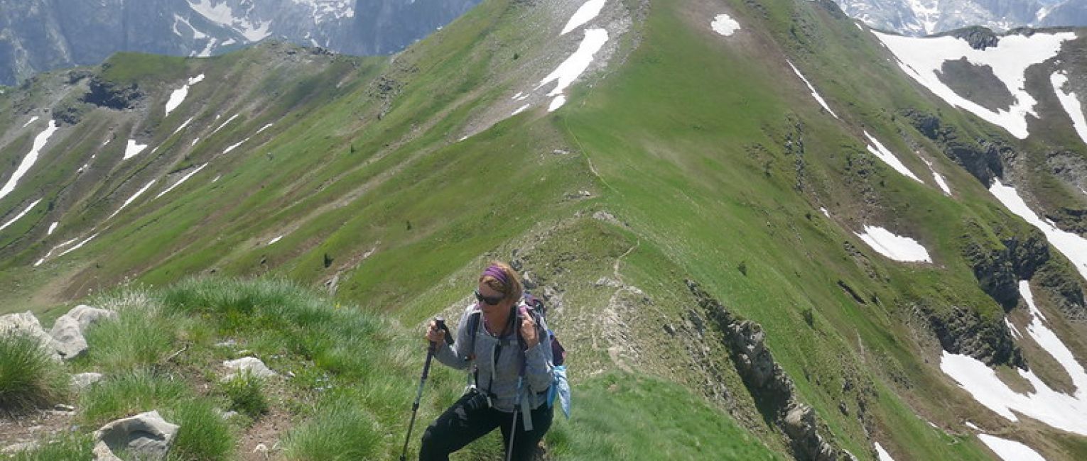 Albania mountain hike