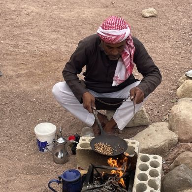 coffee in the desert